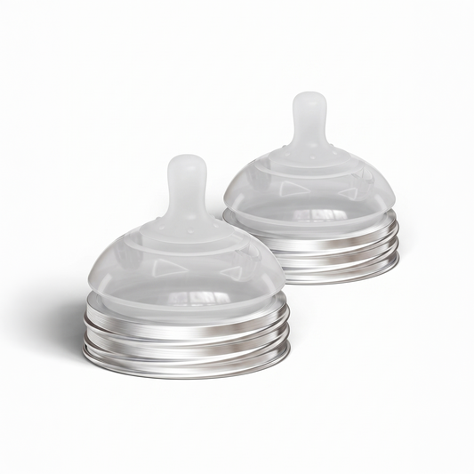 Glass Bottle Conversion Nipple (2-Pack)