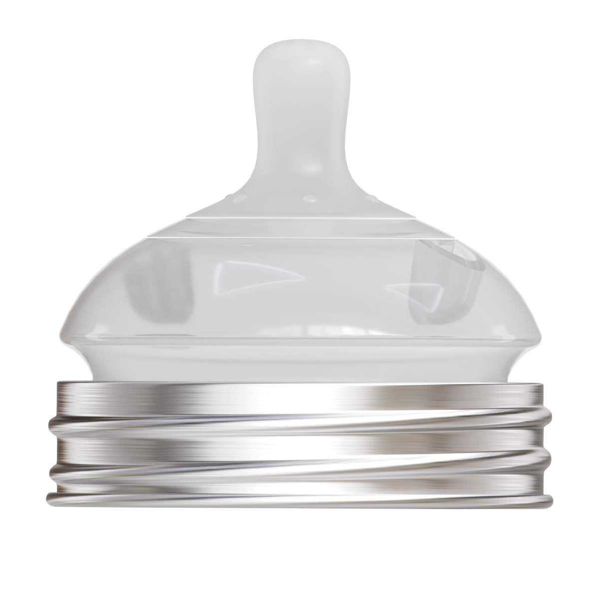 6oz Natural Glass Baby Bottles